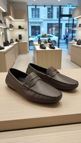 ZRA BROWN LOAFERS